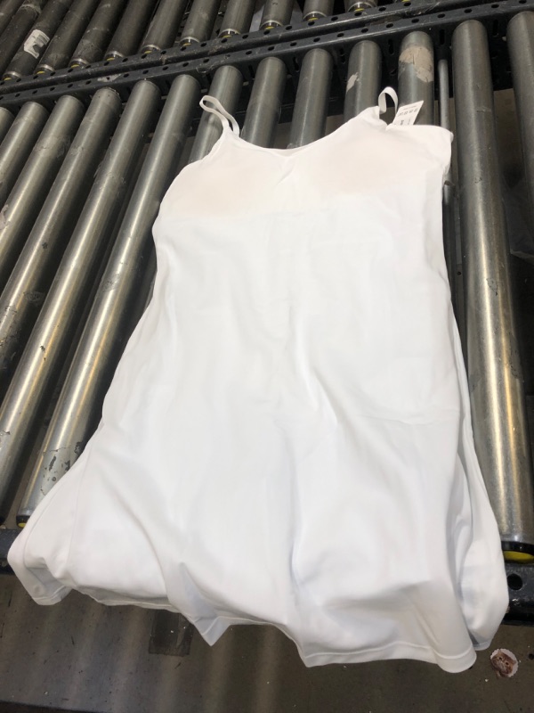 Photo 1 of  Womens Exercise Workout Dress with Built-in Shorts Sleeveless Athletic Dresses for Golf Tennis size s/m