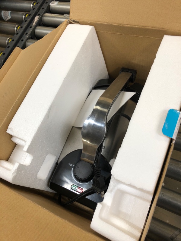Photo 1 of CucinaPro Electric Tortilla Maker - 10" Roti, Flatbread, Non-Stick Cooking Plates with Ready Light and Cord Wrap