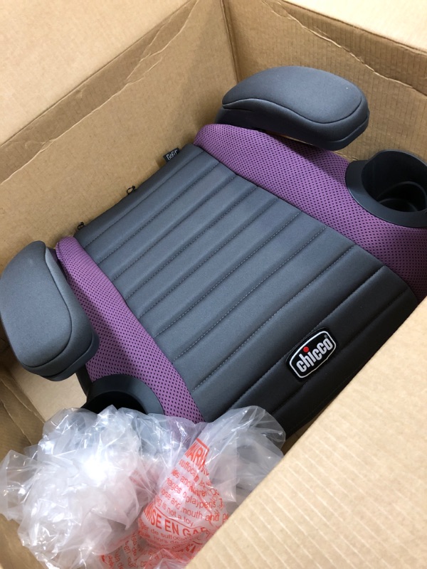 Photo 2 of Chicco GoFit Backless Booster Car Seat - Grape