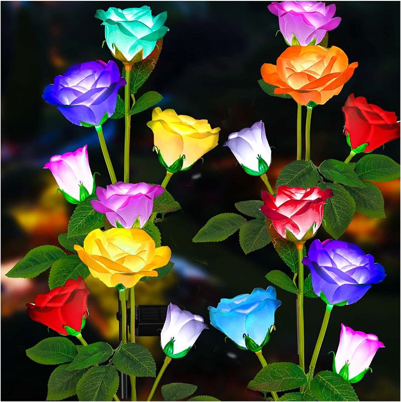 Photo 1 of ROAMING LIGHT FLOWER SLOAR STAKE LIGHT -----THE PROFILE PIC IS FOR REFERENCE ONLY 