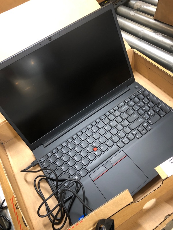 Photo 2 of Lenovo ThinkPad E15 G2 20TDS00B00 15.6" Notebook - Full HD - 1920 x 1080 - Intel Core i5 i5-1135G7 Quad-core (4 Core) 2.40 GHz - 8 GB RAM - 256 GB SSD - Glossy Black - Windows 10 Pro - Intel Iris (powers on but screen does not work)