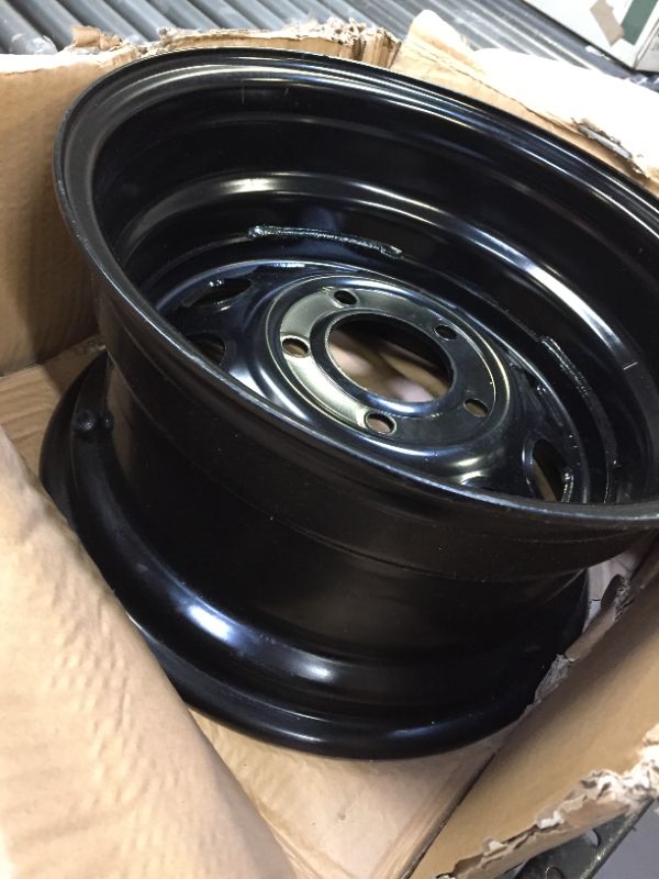 Photo 1 of 15x8 5-5 BLACK Wheel