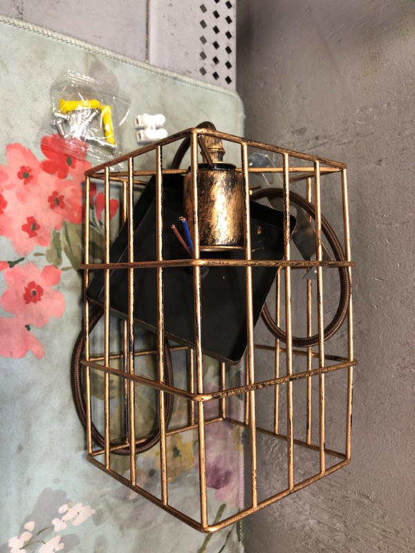 Photo 1 of AIRTWESD E26 Pendant Light Fixture Farmhouse Ceiling Light Fixtures Lamp Retro Hanging Light Industrial Antique Pendant Light Retro Ceiling Lamp Chandelier Light Fixture (No Bulb)