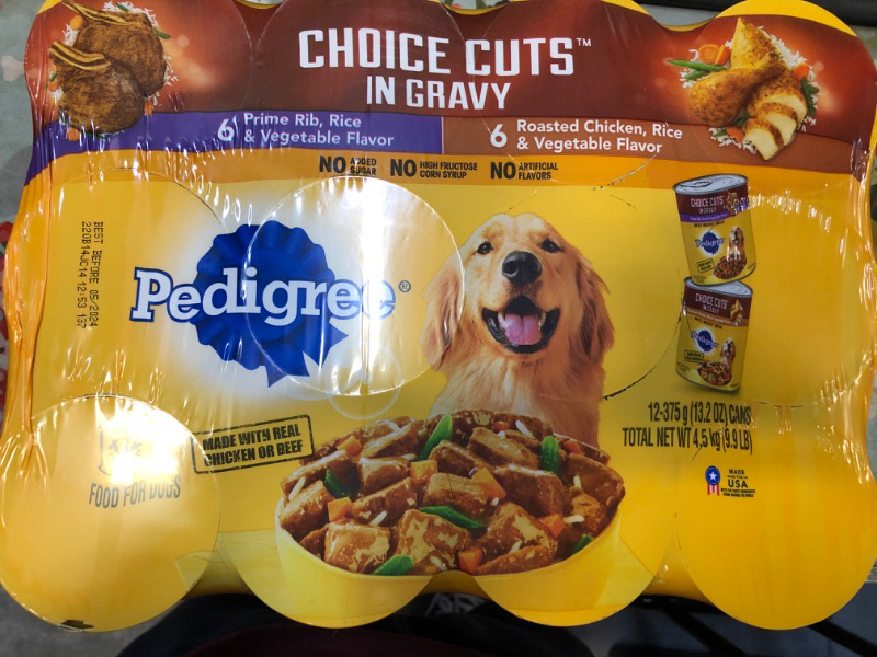 Photo 2 of 13.2 Oz Pedigree Homestyle Variety Dog Food - 12 Count  -- BB 05/2024  --
 