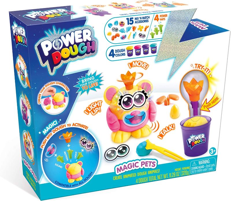 Photo 1 of Canal Toys Power Dough Magic Pets Box Interactive Dough (24 Piece)