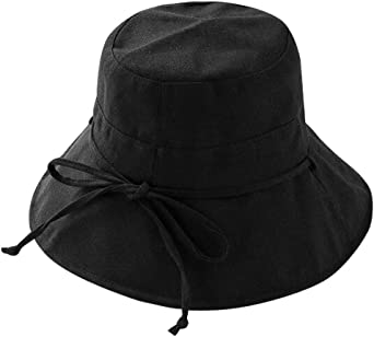 Photo 1 of Dasior Women Sun Hat, Wide Brim Summer Foldable Beach Cap UV Protection Bucket Hat Fishing Hiking Gear***PACK OF 2