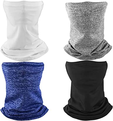 Photo 1 of 4Pack Kids Face Cover Cooling Neck Bandanas Summer Half Face UV Covering Scarf