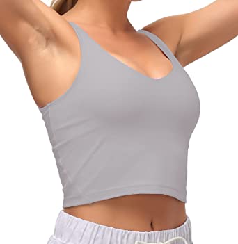 Photo 1 of Dragon Fit Sports Bra for Women Longline Padded Bra Yoga Crop Tank Tops Fitness Workout Running Top***SIZE XL