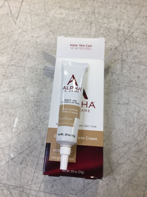 Photo 2 of Alpha Skin Care Dual Action Skin Lightener 0.85oz
exp 03/2024