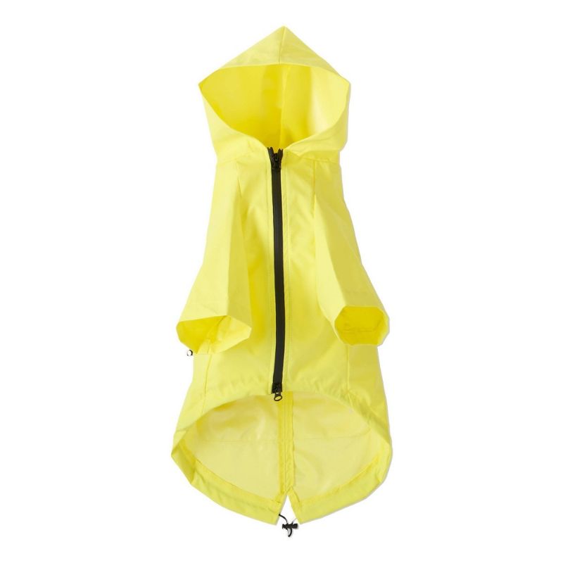 Photo 1 of BARK the Home Dry Dog Raincoat - Yellow - M
