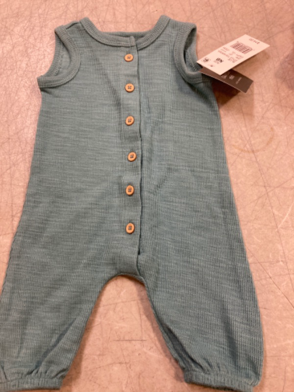 Photo 2 of Grayson Mini Baby Boys' Button-Front Jumpsuit -SIZE NB
