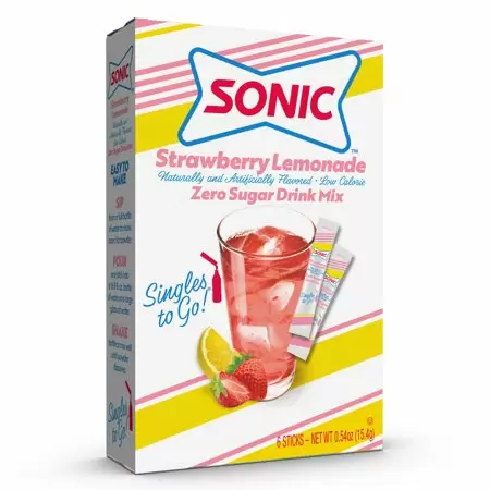 Photo 1 of  Sonic 6ct Singles to Go - OCEAN WATER   -- FACTORY SEALED , 12 BOXES --