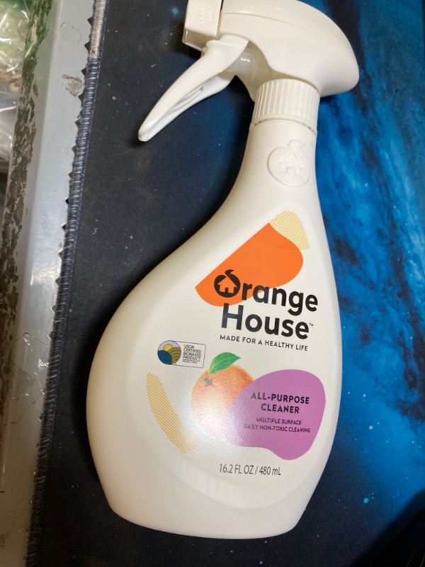 Photo 2 of  Orange House All Purpose Cleaner, Household Natural Multi-Surface Spray 16.2 Fl