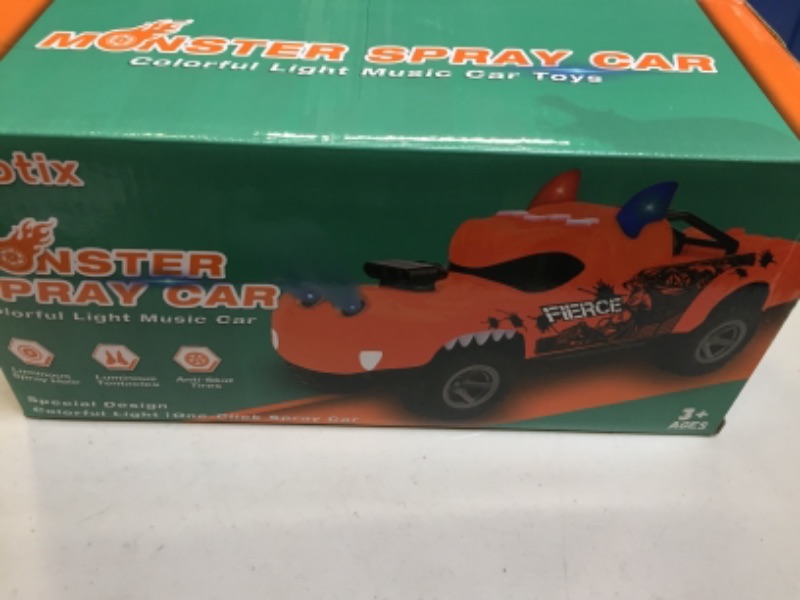 Photo 2 of Dinosaur Toys for Boy Toys - Dino Monster Spray Truck for Boys | Dynamic Kids Toys with Three Modes Game Spray Light | Toddler Toy Cars for Age 3 4 5 6 7 Boy Girl Gift | Dinosaur Toys for Kids 3-5 5-7
