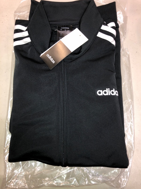 Photo 2 of adidas Men's Essentials 3-Stripes Tricot Track Jacket, SIZE SMALL 