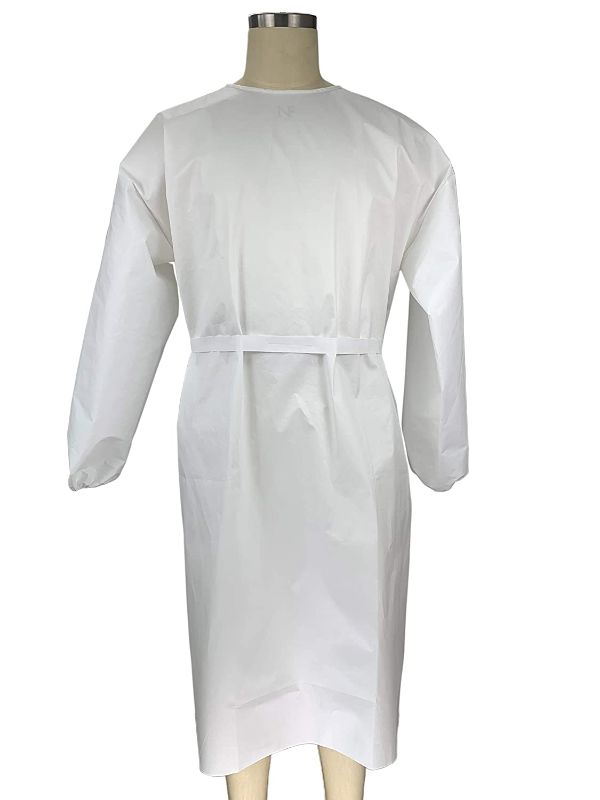 Photo 1 of 10 COUNT Disposable Isolation Gowns - XL
