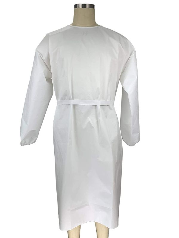 Photo 1 of 10 COUNT Disposable Isolation Gowns - XL
