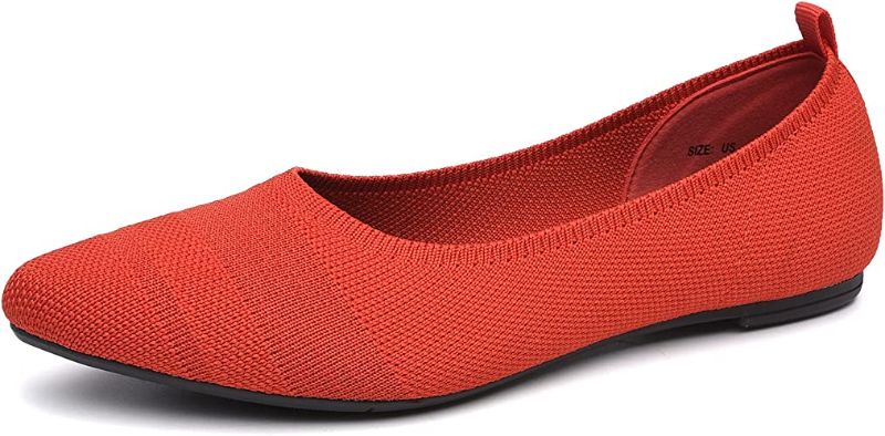 Photo 1 of Harriseve Women's Casual Fashion Shallow Mouth Pointed Toe Flat Shoe - Breathable Mesh Ballet Flats, SIZE 10