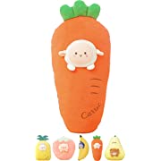 Photo 1 of 20 Inch Soft Carrot-Sheep Plush Hugging Pillow Cute Stuffed Animal Plushies Toy Kids Stuffed Animals Plush Toys for Birthday, Valentine, Christmas or Daily
