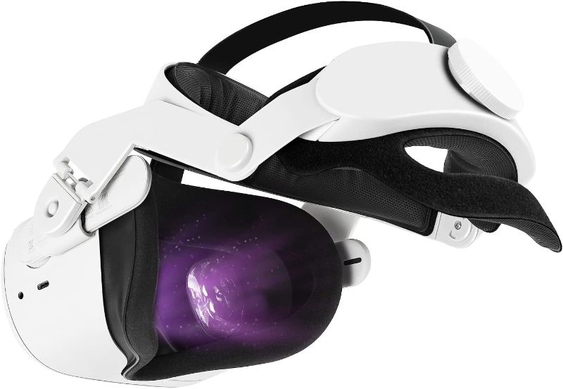 Photo 1 of VeeR Head Strap for Quest 2, Adjustable Elite Strap for Reduce Face Pressure Enhanced Support in VR
