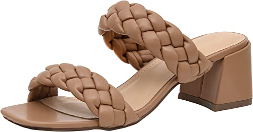 Photo 1 of CUSHIONAIRE Women's Onyx braided Heel Sandal +Memory Foam Wide Widths Available
SIZE 6