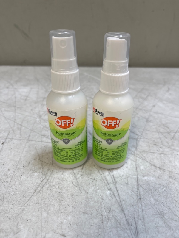 Photo 2 of OFF! Botanicals Deet-Free Insect Repellent, Plant-Based Bug Spray & Mosquito Repellent, 2 oz
2PK