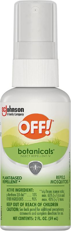 Photo 1 of OFF! Botanicals Deet-Free Insect Repellent, Plant-Based Bug Spray & Mosquito Repellent, 2 oz
2PK