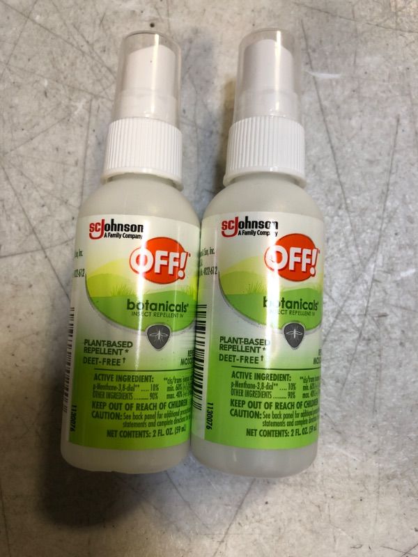 Photo 2 of OFF! Botanicals Deet-Free Insect Repellent, Plant-Based Bug Spray & Mosquito Repellent, 2 oz
[[PACK OF 2]