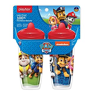 Photo 1 of  Paw Patrol Spill-Proof, Leak-Proof, Break-Proof Spout Cup for Boys, 9 Ounce - Pack of 2 (B07GG598ZS)