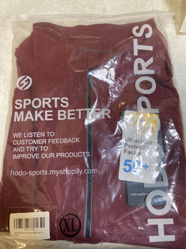 Photo 2 of HODOSPORTS Men's Golf Pullover Half Zip Sweatshirt Long Sleeve Shirt  SIZE XL
