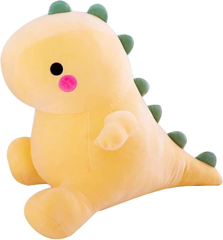 Photo 1 of Cute Stuffed Animal Plush Toys, Cartoon Dinosaur Toy, Soft Plushies for Girls Plush Doll Gifts for Kids Boys Babies Toddlers (A-Yellow, 7.8 Inch)
