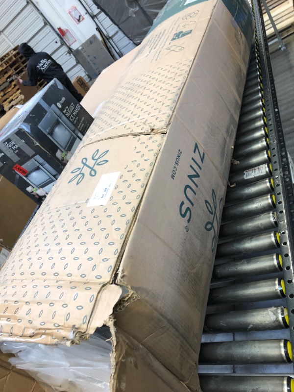 Photo 3 of ZINUS 10 Inch Support Plus Pocket Spring Hybrid Mattress / Extra Firm Feel / Heavier Coils for Durable Support / Pocket Innersprings for Motion SIZE KING 