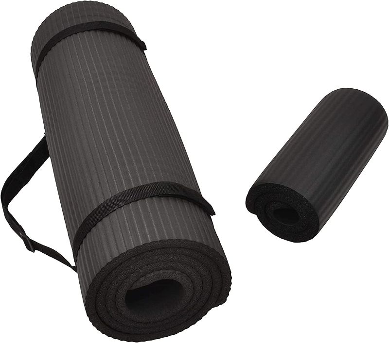 Photo 1 of BalanceFrom  All Purpose 1/2-Inch Extra Thick High Density Anti-Tear Exercise Yoga Mat