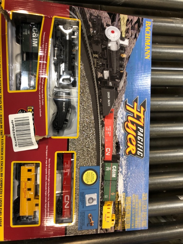 Photo 2 of Bachmann Trains - Pacific Flyer Ready To Run Electric Train Set - HO Scale