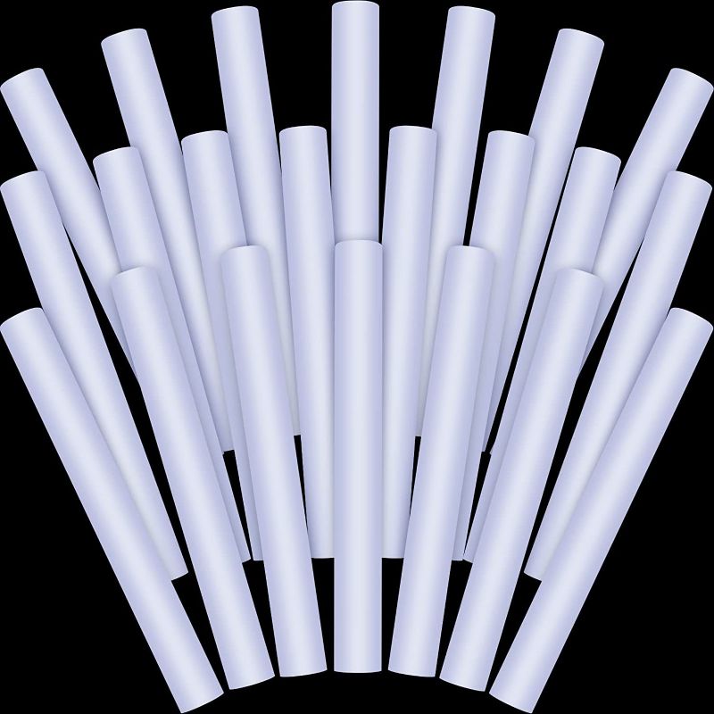 Photo 1 of 150 Pieces LED Glow Foam Sticks, 18.5 Inches White Light up Sticks Battery Powered Glow Batons for Wedding, Raves, Carnival, Concert, Halloween, Birthday Party