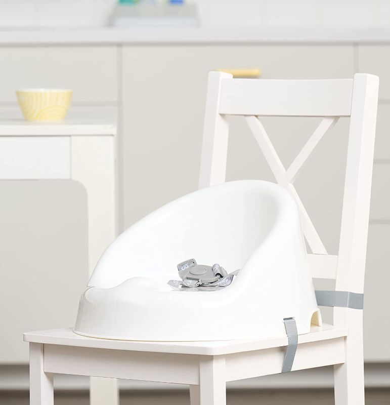 Photo 1 of 
Regalo Baby Basics™ Booster Seat, White, Three-Point Safety Harness, Easily Wipeable, Sturdy & Durable Plastic