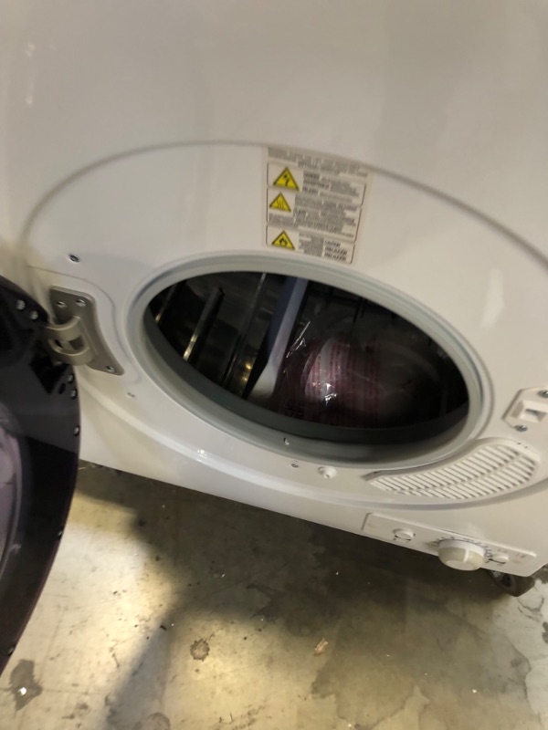 Photo 3 of BLACK+DECKER BCED37 Portable Dryer, Small, 4 Modes, Load Volume 13.2 lbs., White 
************ NON FUNCTIONAL / SOLD FOR PARTS *****