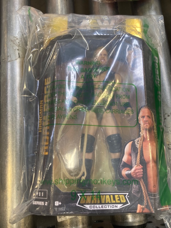 Photo 2 of AEW All Elite Wrestling Unrivaled Collection “Hangman” Adam Page - 6.5-Inch Action Figure, Multicolor
