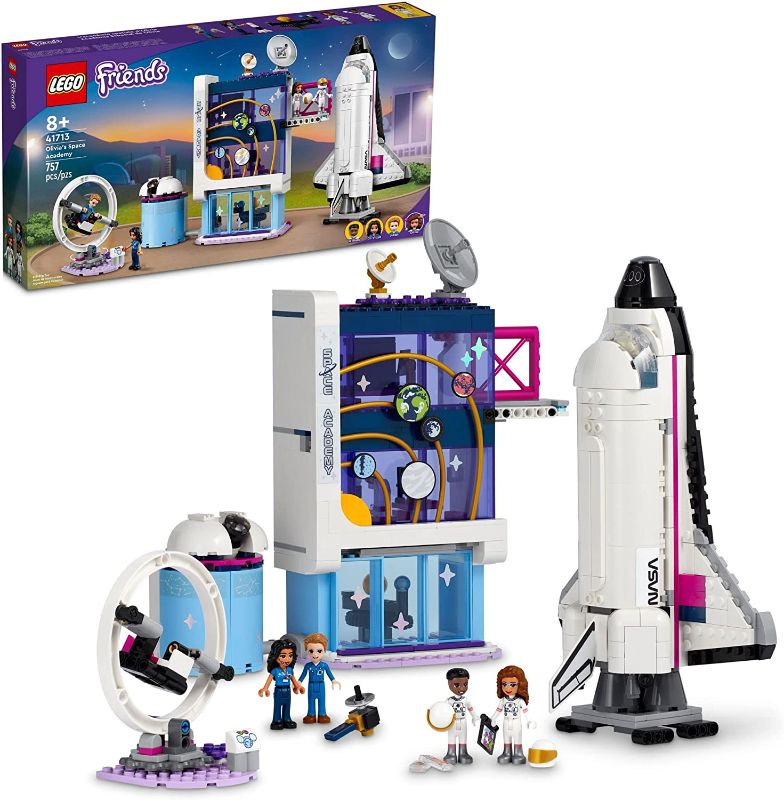 Photo 1 of 

LEGO Friends Olivia’s Space Academy 41713 Building Toy Set for Girls, Boys, and Kids Ages 8+ (757 Pieces)