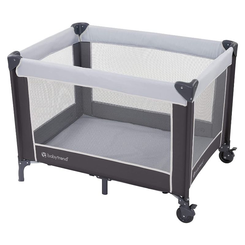 Photo 1 of Baby Trend Portable Playard, Midnight
