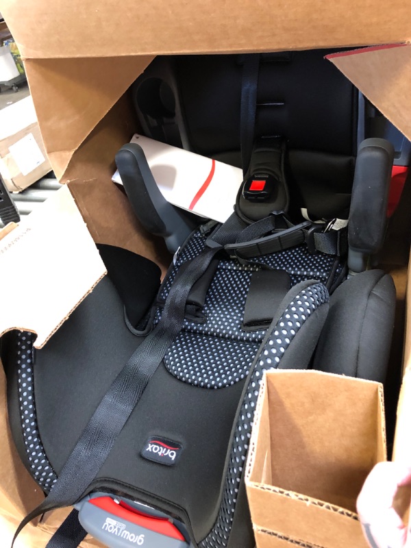 Photo 2 of Britax Grow with You ClickTight Harness-2-Booster Car Seat, Cool Flow Gray
