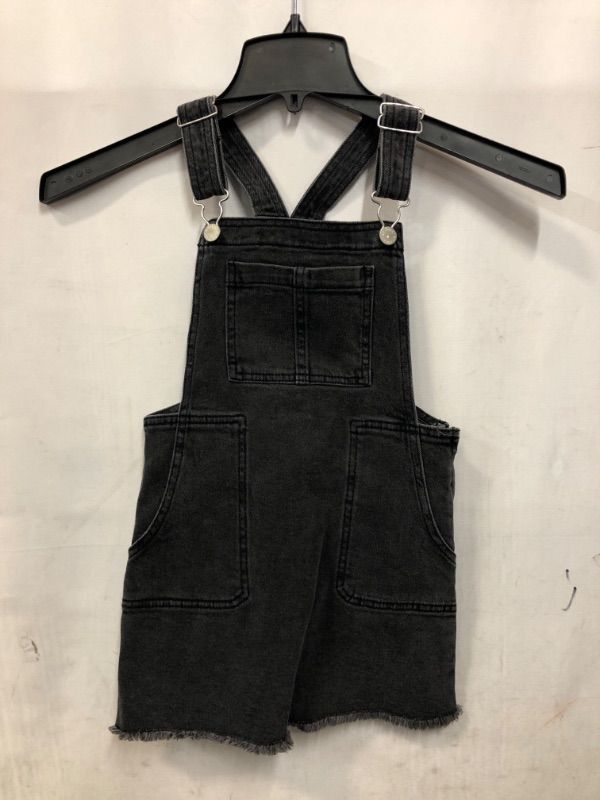 Photo 2 of Girls' Pocket Pinafore Dress - art class Black Wash L (10/12)