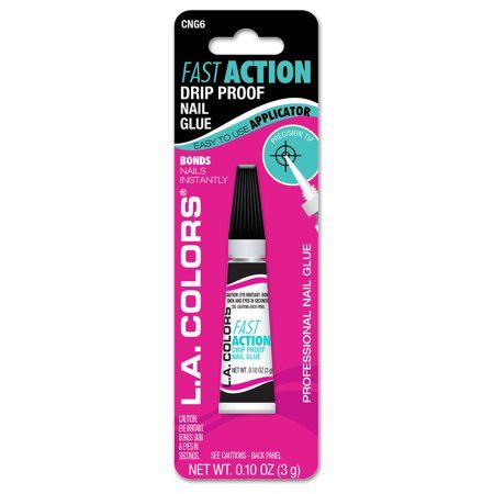 Photo 1 of 
L.a. COLORS Fast Action Drip Proof Nail Glue Clear 0.10 Oz 5