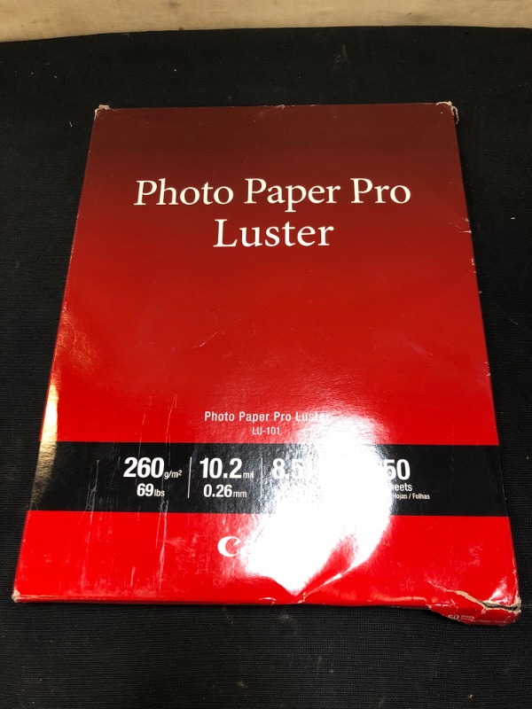 Photo 2 of Photo Paper Pro Luster 8.5x11 (50 Sheets)