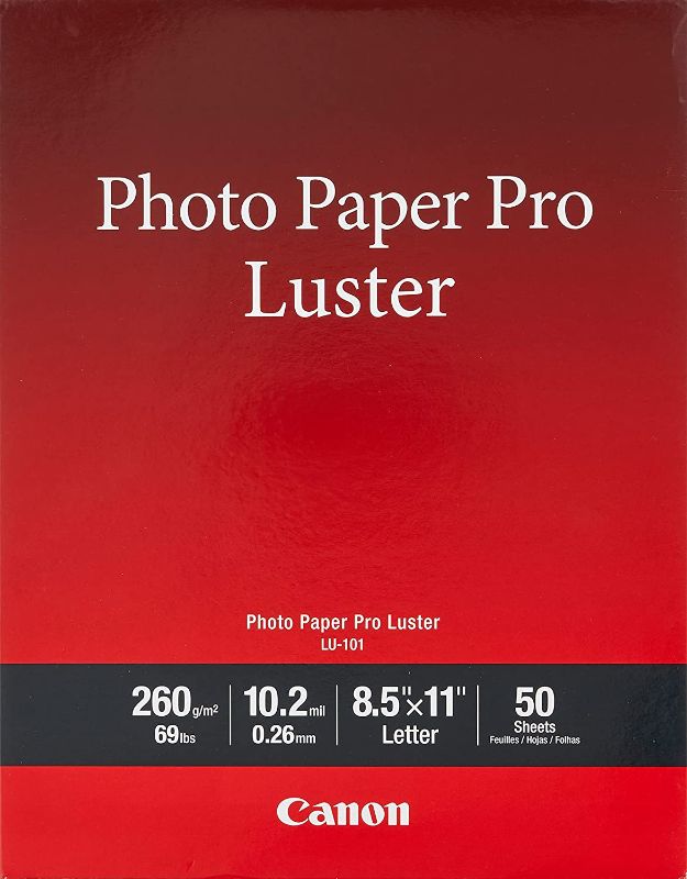 Photo 1 of Photo Paper Pro Luster 8.5x11 (50 Sheets)