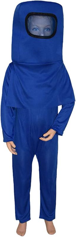 Photo 1 of Astronaut costume boy and girl suitable for playing jumpsuits role-playing costume sets for Halloween and Christmas
size s