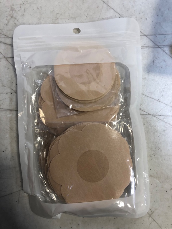 Photo 1 of 10,30,40,50 Pairs Nipple Covers Disposable Nipple Pasties Breast Petal Comfortable Invisible Satin Self-Adhesive Stickers
FACTORY SEALED