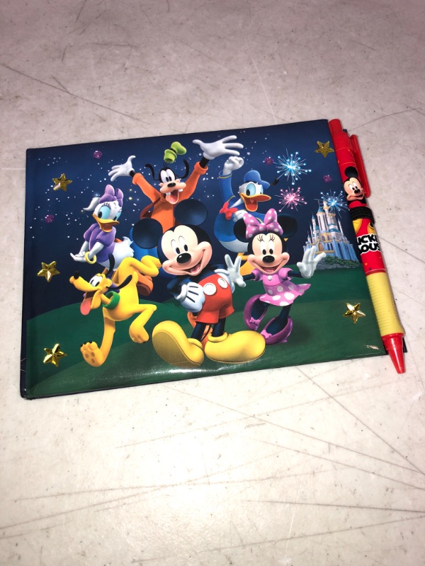 Photo 1 of DISNEYLAND AUTOGRAPH BOOK FOR KIDS 