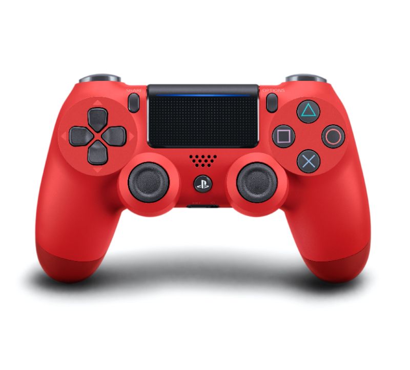 Photo 1 of Sony PlayStation 4 DualShock 4 Controller - Magma Red