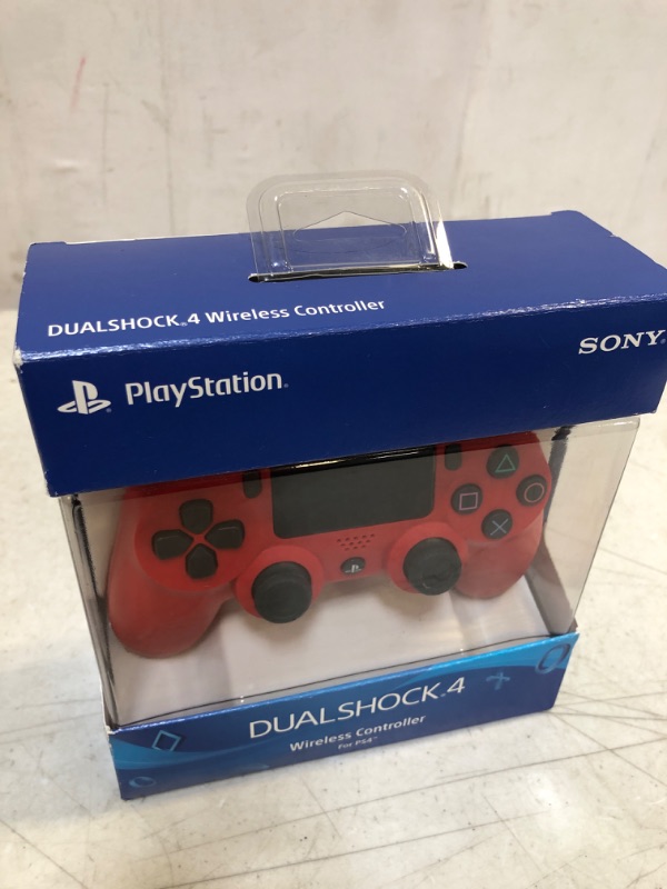 Photo 2 of Sony PlayStation 4 DualShock 4 Controller - Magma Red